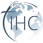 BLUE TEXT AND EARTH GLOBE