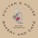 coffee cup with black text